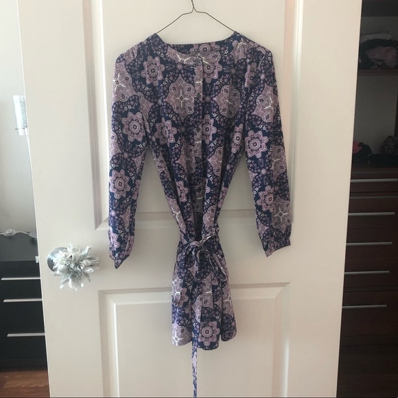 Loft XS Petite Long Sleeves Drop Waist Dress - Picture 13 of 16